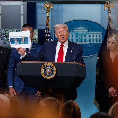 Trump federalizes DC police, declares emergency as crime hits 30-year low