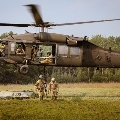 The Army is equipping its Black Hawks to launch drones