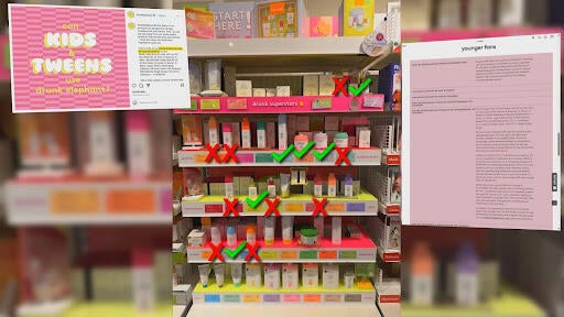 California bill targeting anti-aging skincare sales to minors dies without vote | "Sephora kids" investigation