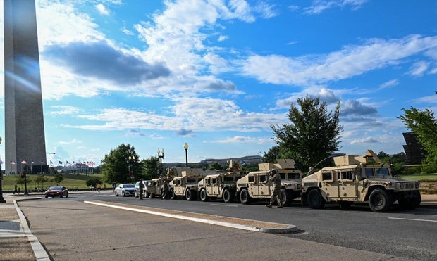 What the National Guard and federal law enforcement can and can't do in D.C.