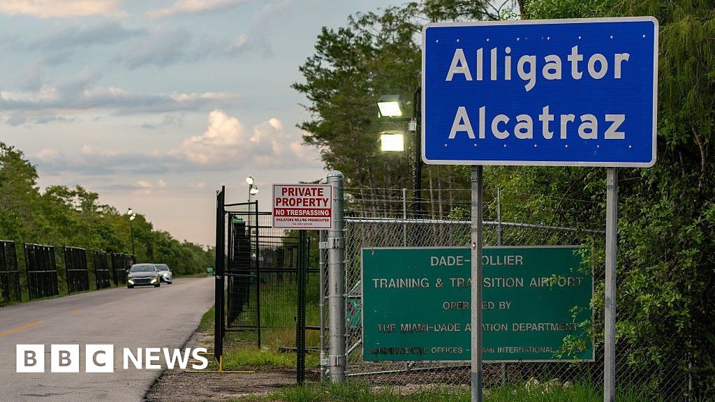 Life inside notorious ‘Alligator Alcatraz’ in its final days