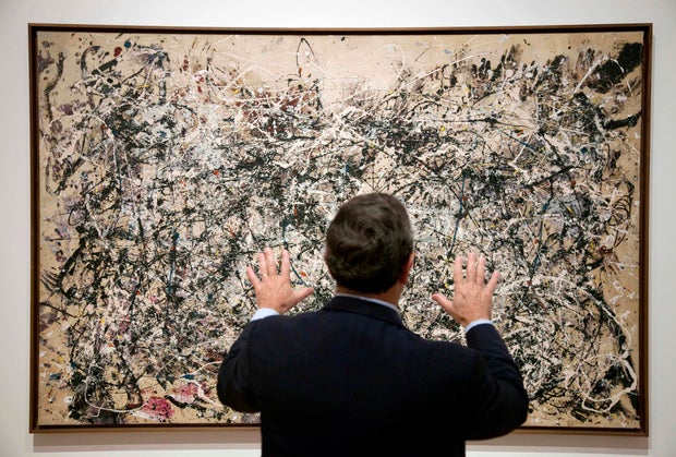 Color mystery in famous Jackson Pollock painting finally solved