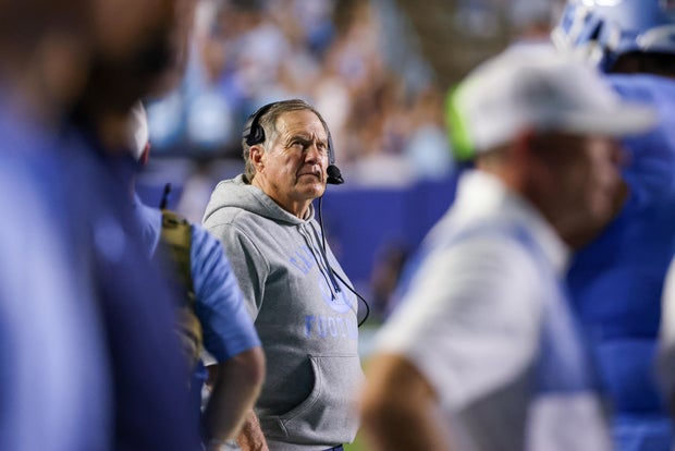 North Carolina pummeled by TCU in Bill Belichick's college coaching debut