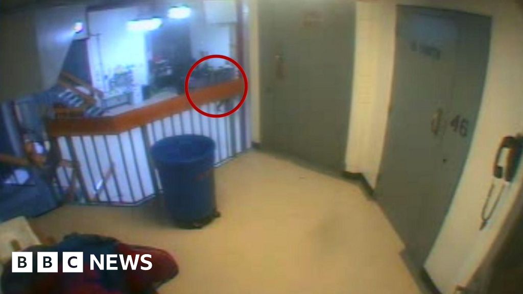 Watch: What’s in the “missing minute” of Epstein’s jail video?