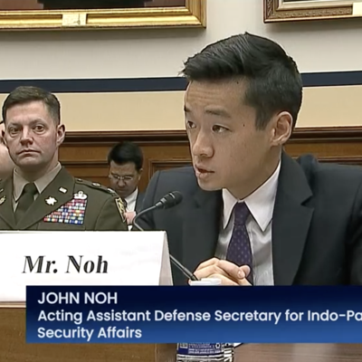 Skeptical senators grill White House pick to lead Indo-Pacific policy