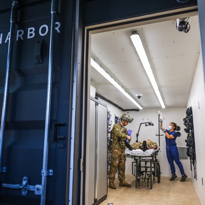 Startup aims to reinvent battlefield medicine for the drone era