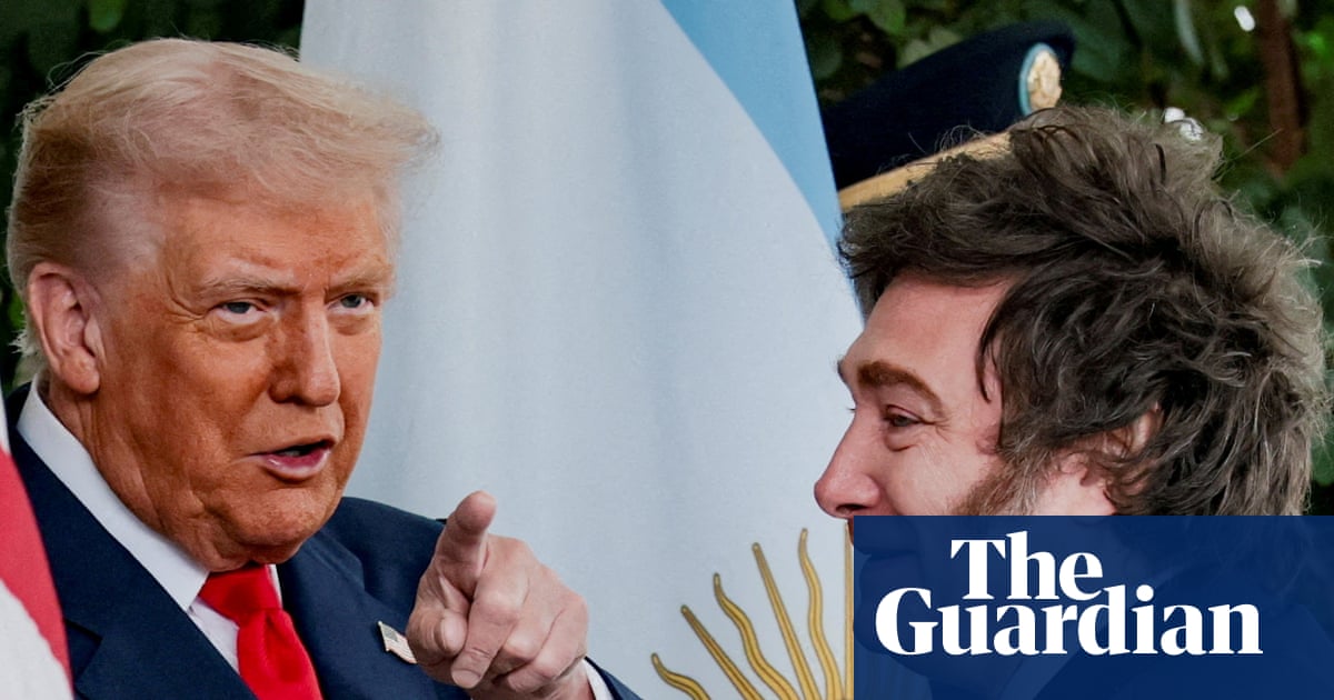 Trump says US won’t ‘waste time’ with Argentina if Milei loses re-election – video