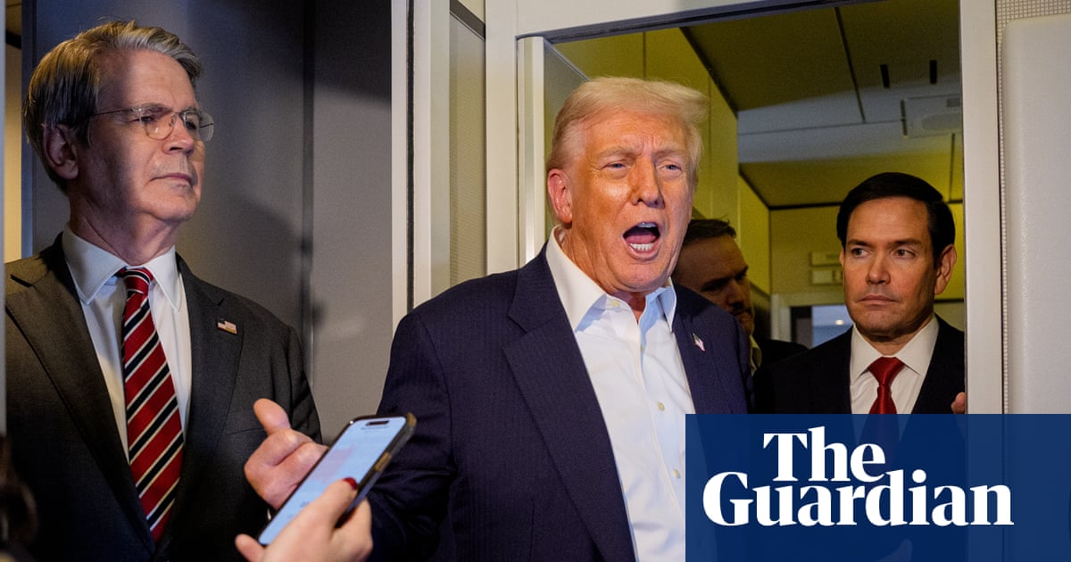 Trump says he would be allowed to run for third term as vice-president – video