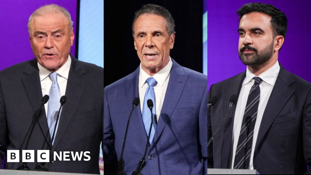 NYC election: Mamdani, Cuomo and Sliwa clash over experience