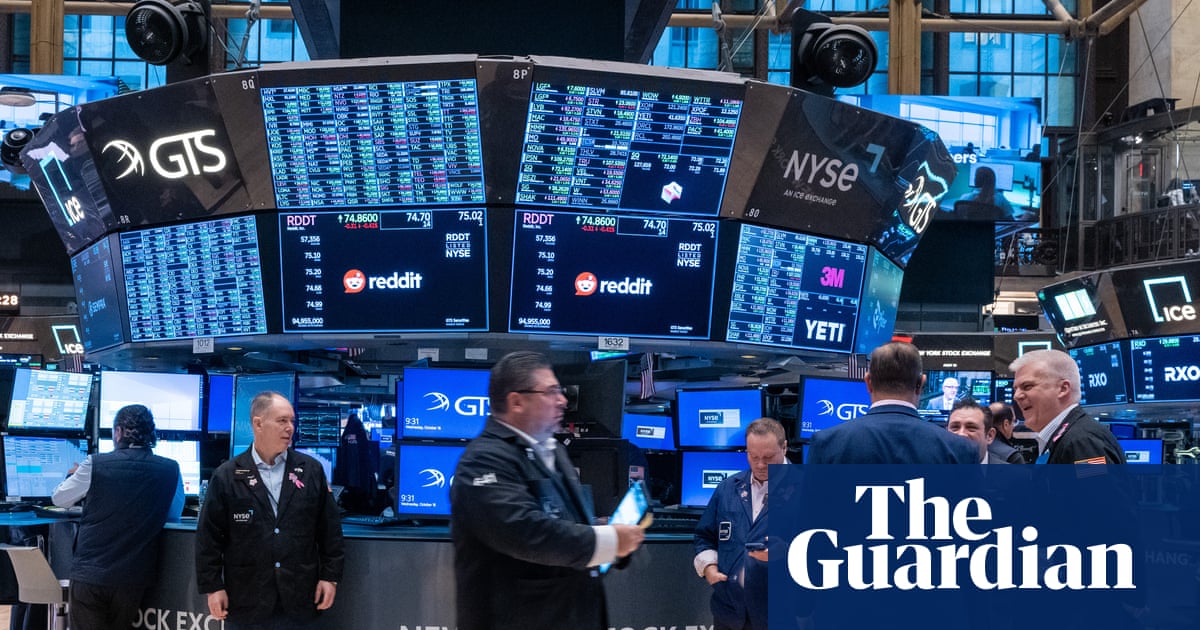 Bank shares lead global market fall amid jitters over US private credit