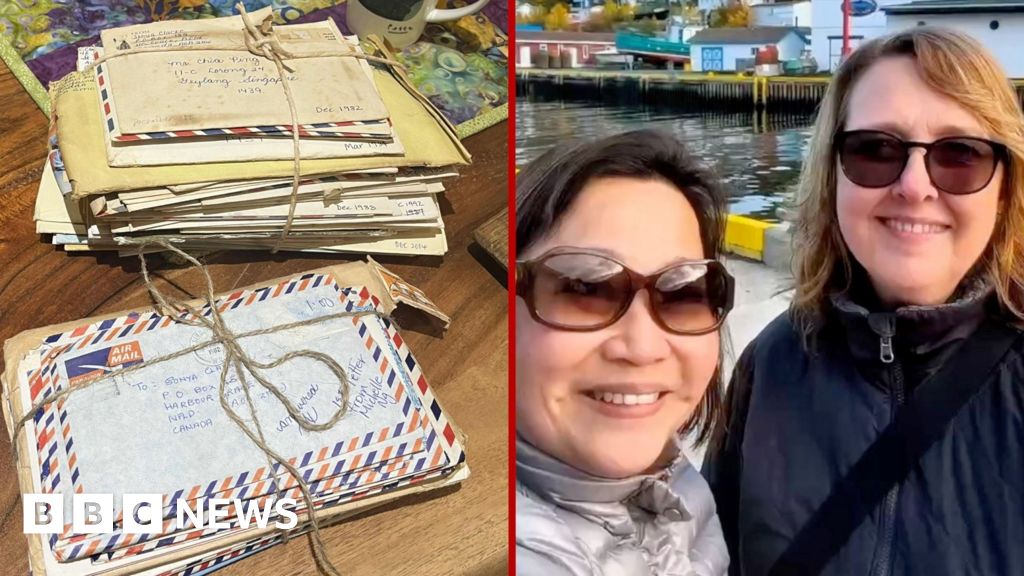 Pen pals from Canada and Singapore meet after 43 years