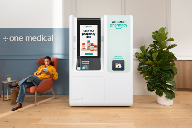 Amazon to start offering prescription drugs through vending machines