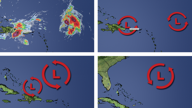 Humberto could mingle with another storm to create rare Fujiwhara effect