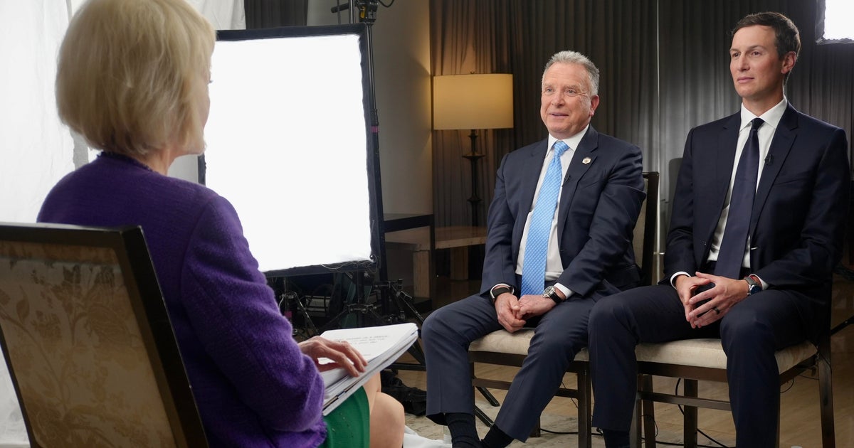 Jared Kushner and Steve Witkoff's extended 60 Minutes interview