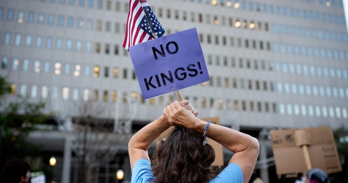 Millions take part in "No Kings" protests across the U.S.