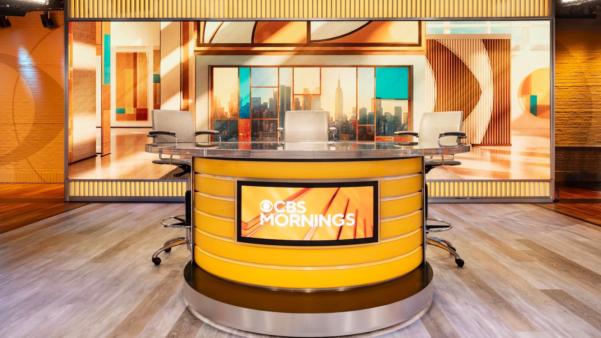 Tour the new "CBS Mornings" studio