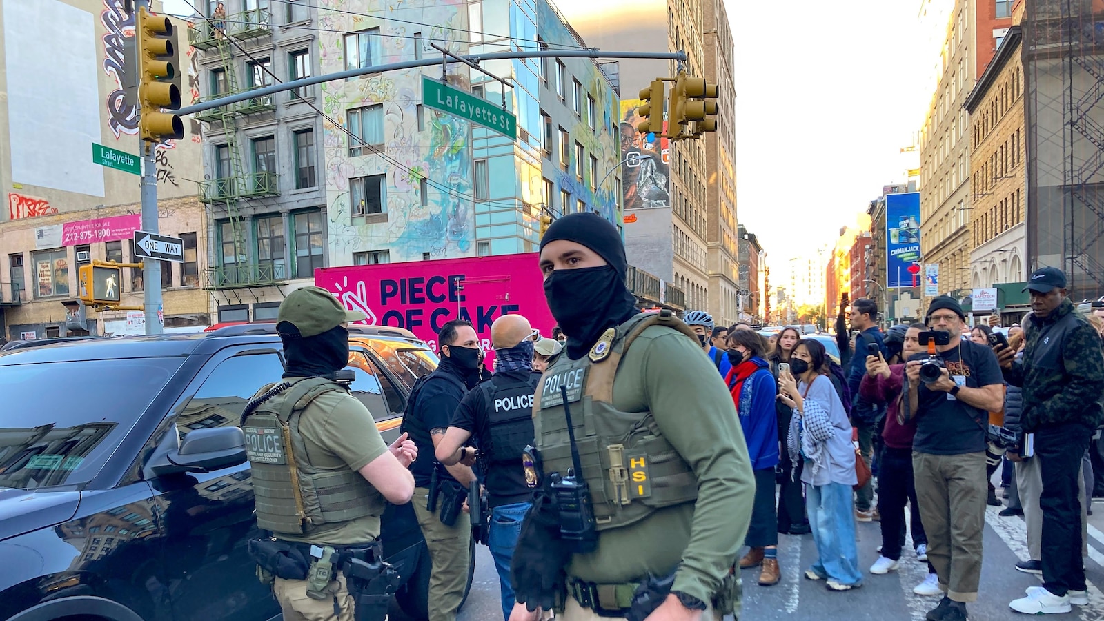 Feds say 14 arrested during chaotic immigration sweep that sparked protests on NYC’s Canal Street