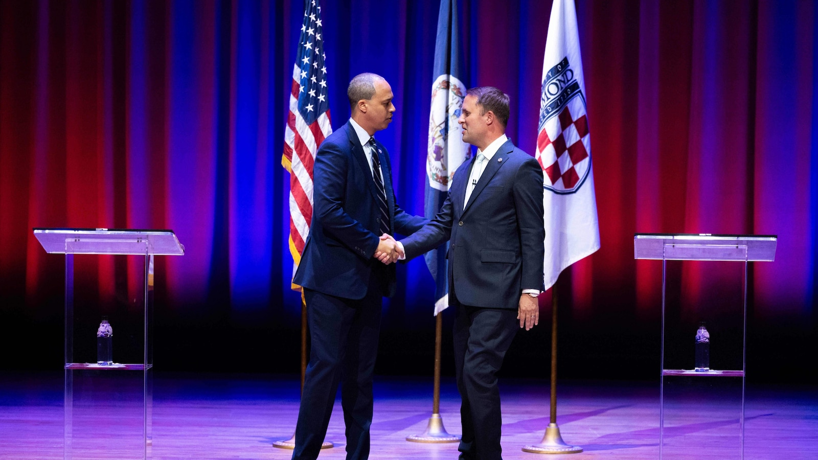 Virginia AG candidates Jay Jones and Jason Miyares clash over violent rhetoric in feisty debate