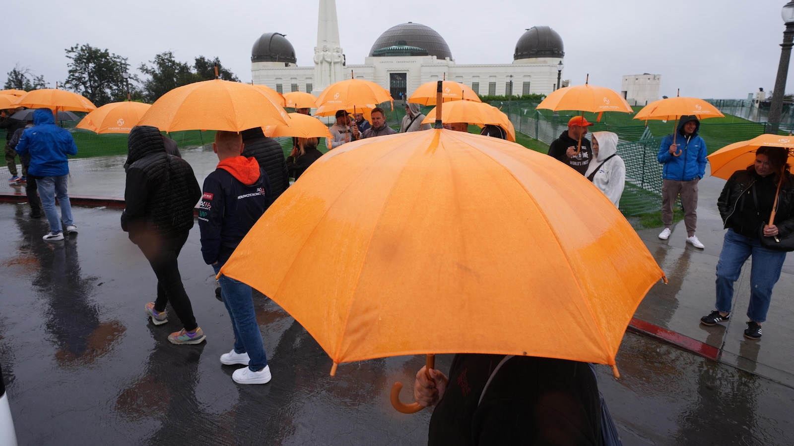 Rare October storm brings heavy rain and possible mudslides to Southern California