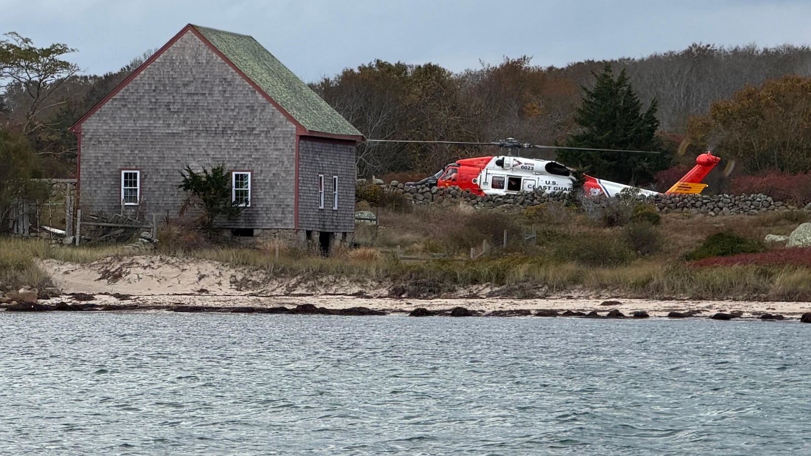 Woman who escaped from boat fire off Cape Cod with her husband and son dies at a hospital