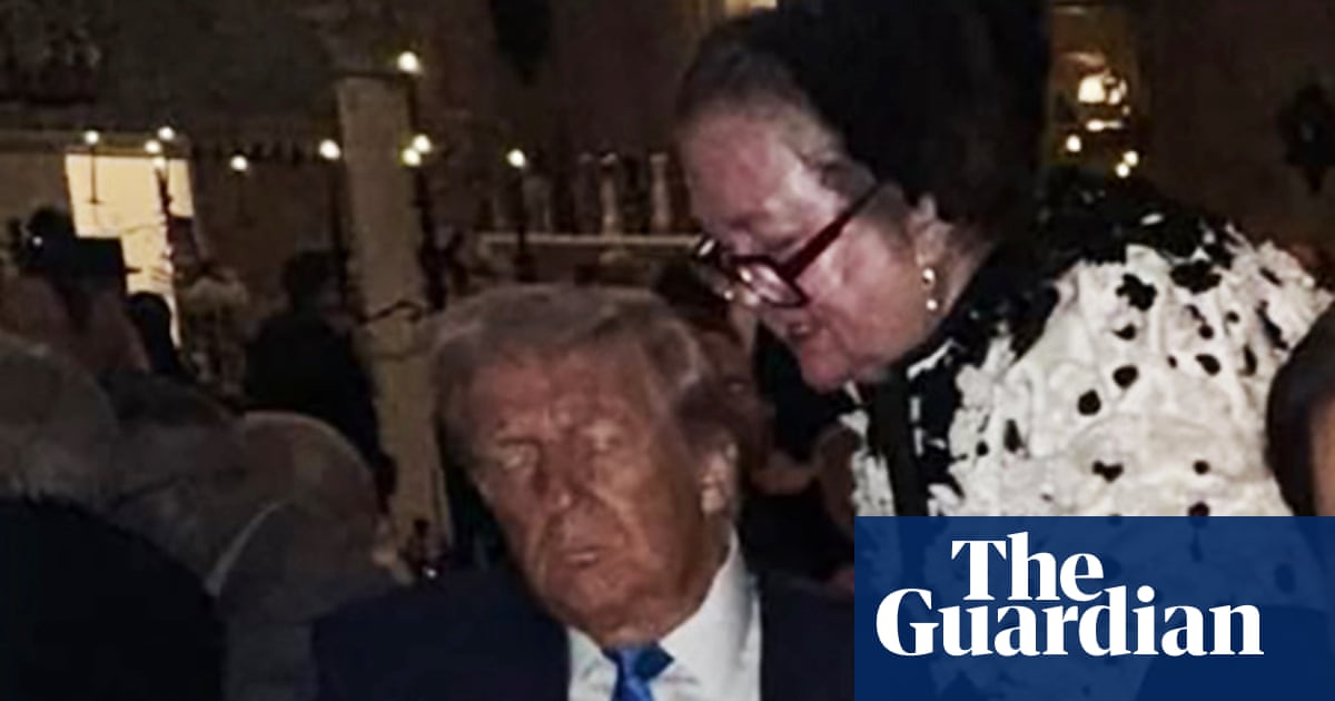 Australia’s richest person Gina Rinehart spotted at Donald Trump’s Halloween party