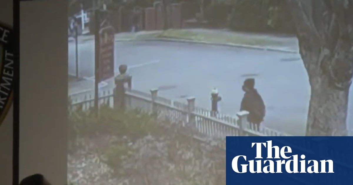Providence police release new photos and videos of person of interest in Brown shooting – video