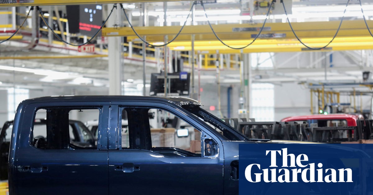 Ford takes $19.5bn hit amid electric vehicle retreat as Trump policies bite