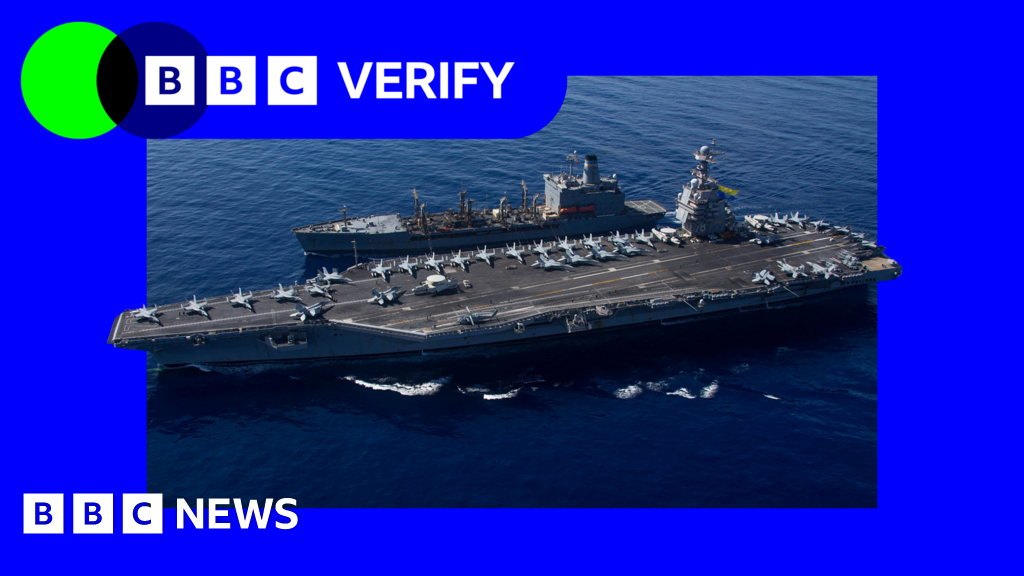 Where are US military planes and ships stationed near Venezuela?