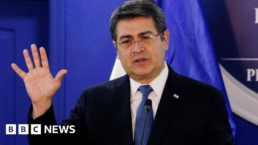 What was Honduras ex-president convicted of and why has Trump pardoned him?