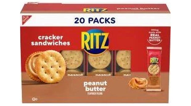 Some Ritz peanut butter crackers recalled due to labeling error