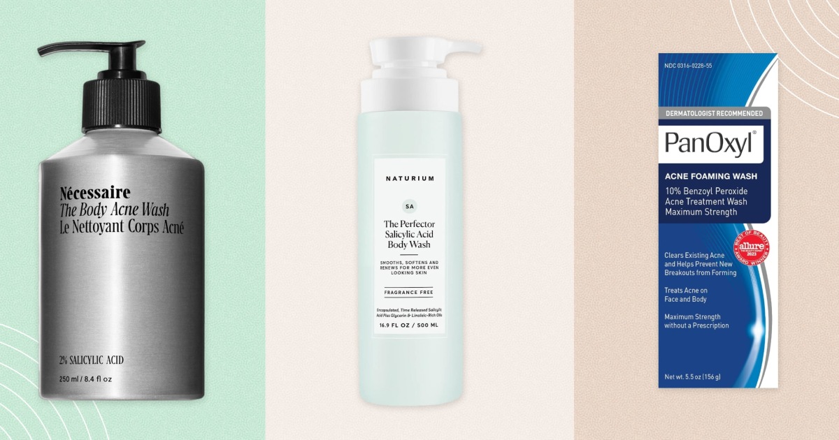 The best cleansers for acne breakouts on your body