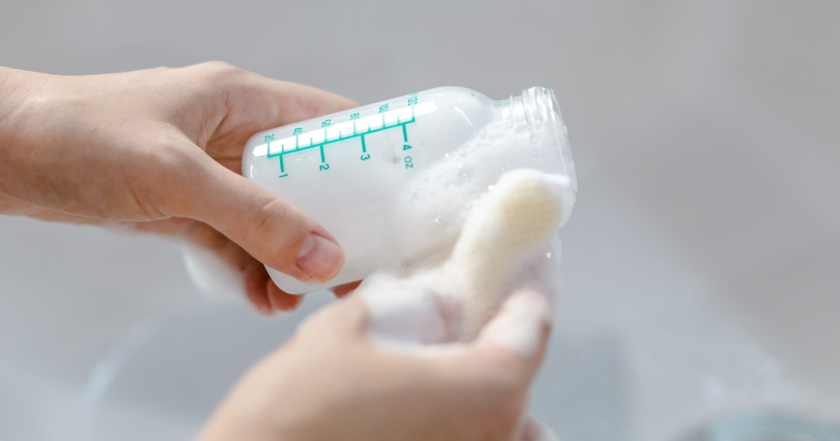 What experts want you to know about cleaning baby bottles