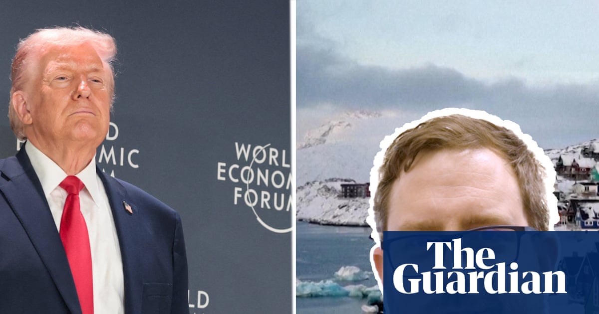 What Donald Trump’s Davos speech tells us about his Greenland bid – video