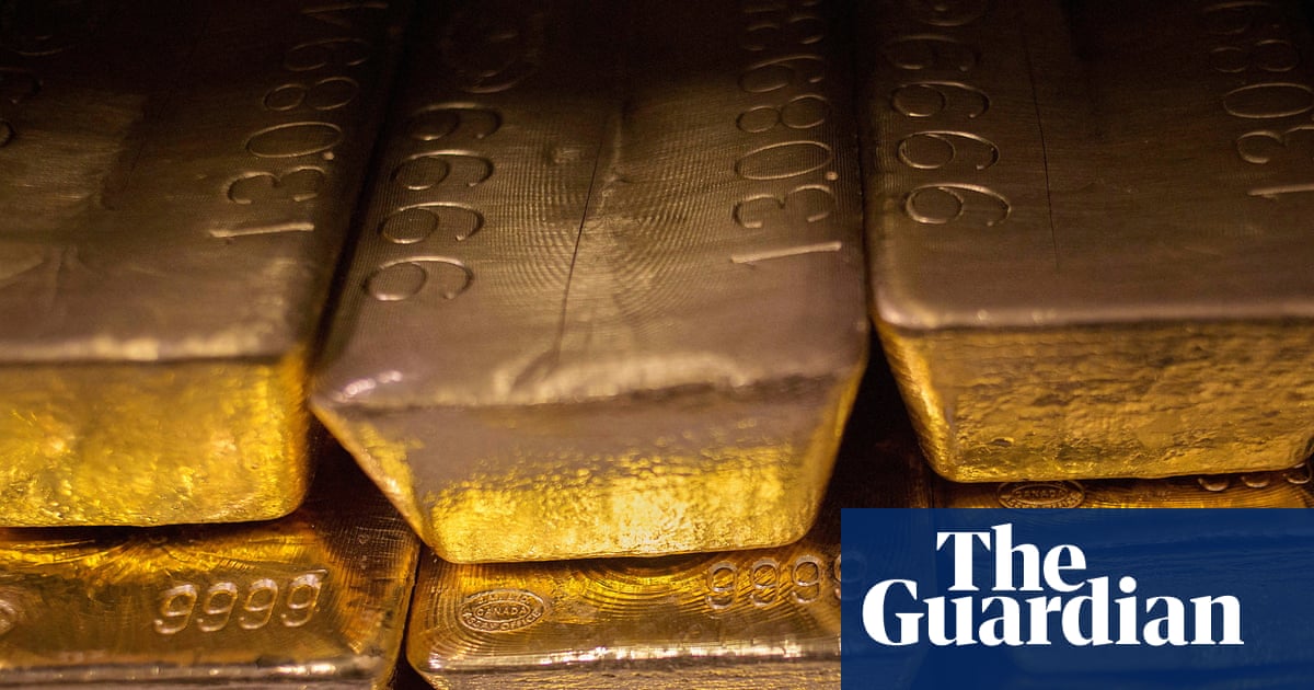 Gold price jumps above $5,000 an ounce for first time amid Trump turmoil