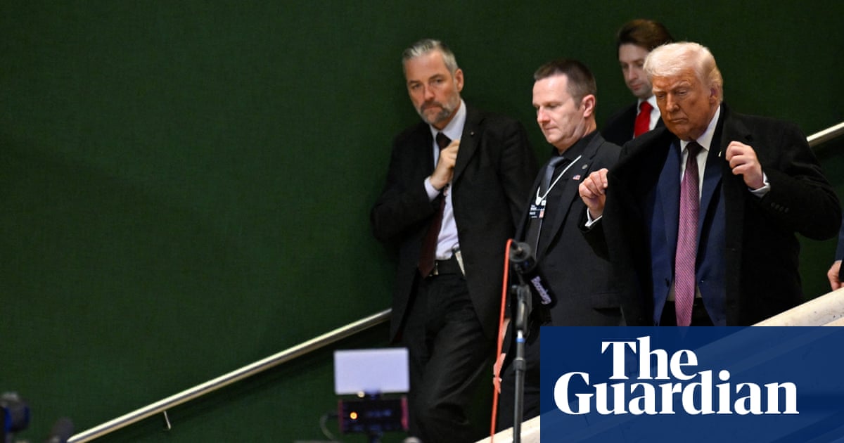 ‘At the table or on the menu’: a turbulent Davos week with Trump’s circus in town