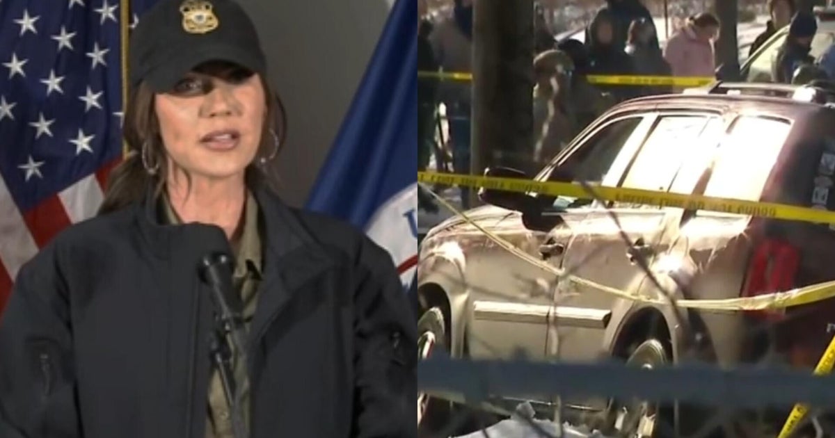 Noem claims Renee Good was stalking and harassing ICE officers before she was killed