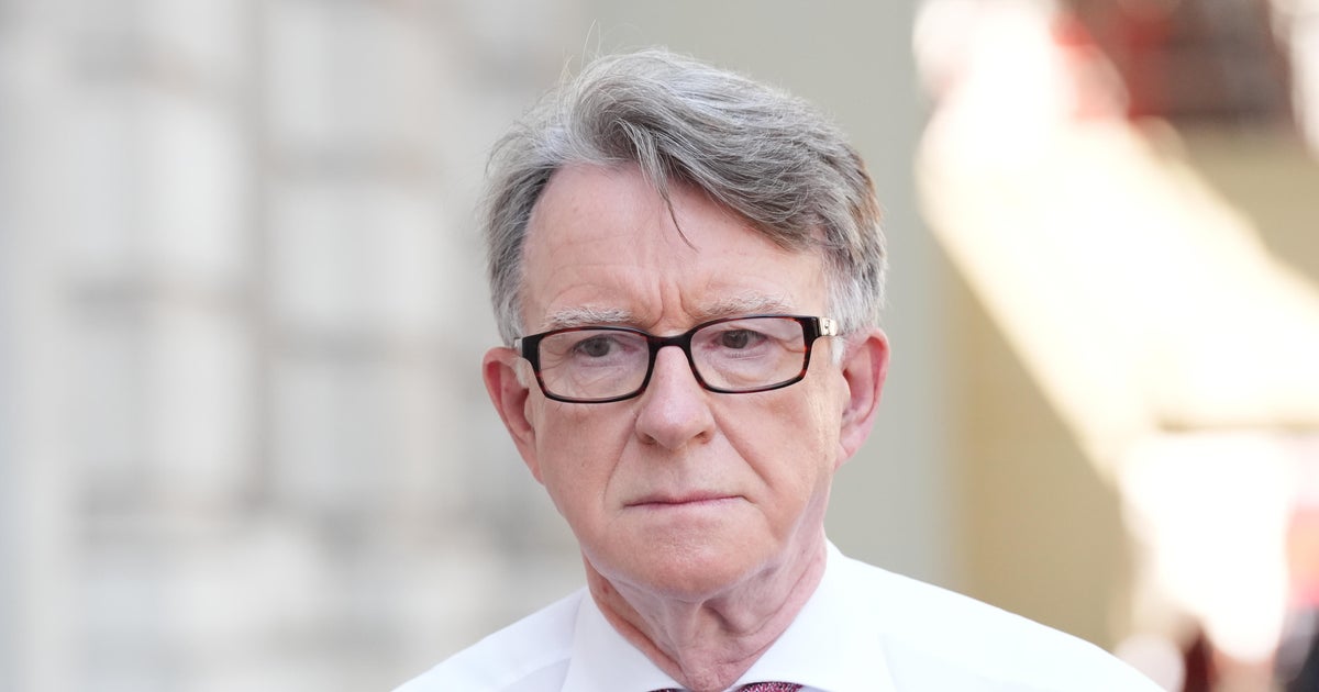 Former U.K. ambassador to U.S. Peter Mandelson arrested