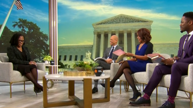 Ketanji Brown Jackson says Supreme Court justices "get along well"