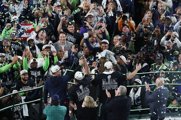 Seahawks ride their stifling defense to dominant Super Bowl win over the Patriots