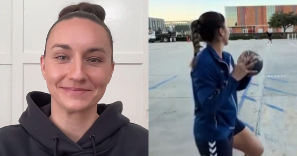TikTok travel influencer tries for Olympic team in sport she's never played before