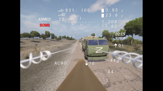 Ukrainian military drone simulator adapted for video gamers in world first