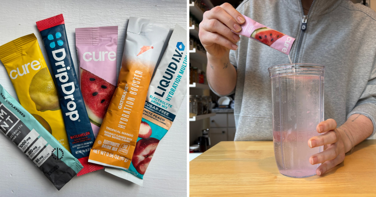 Who should — and shouldn’t — use electrolyte powder to hydrate