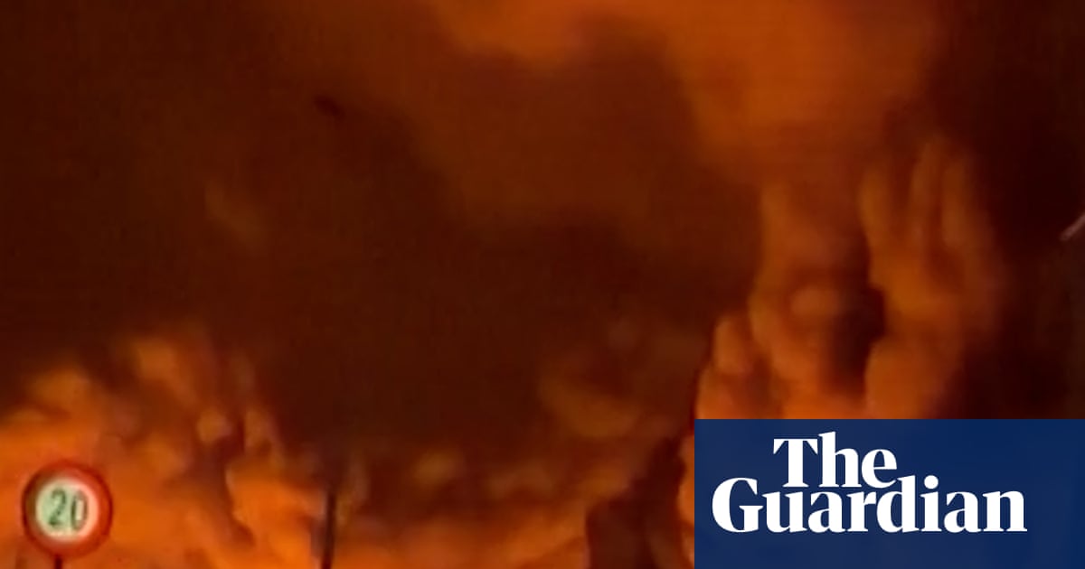 Tehran oil sites on fire as Iran exchanges strikes with Israel and US – video report
