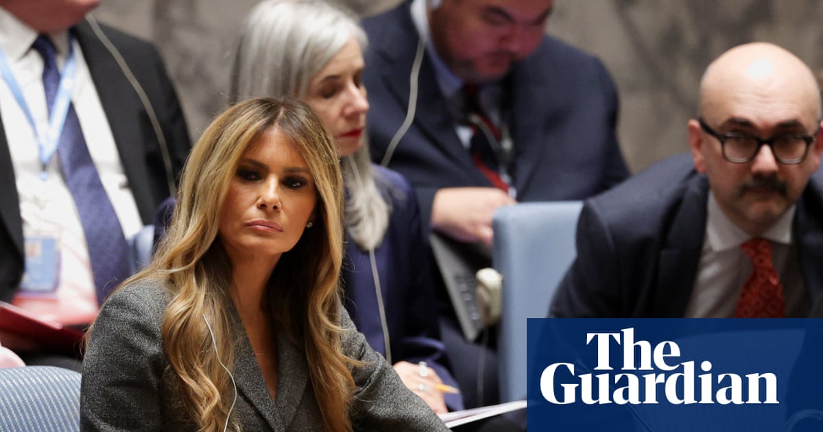 Melania Trump chairs UN meeting on children in conflict – video
