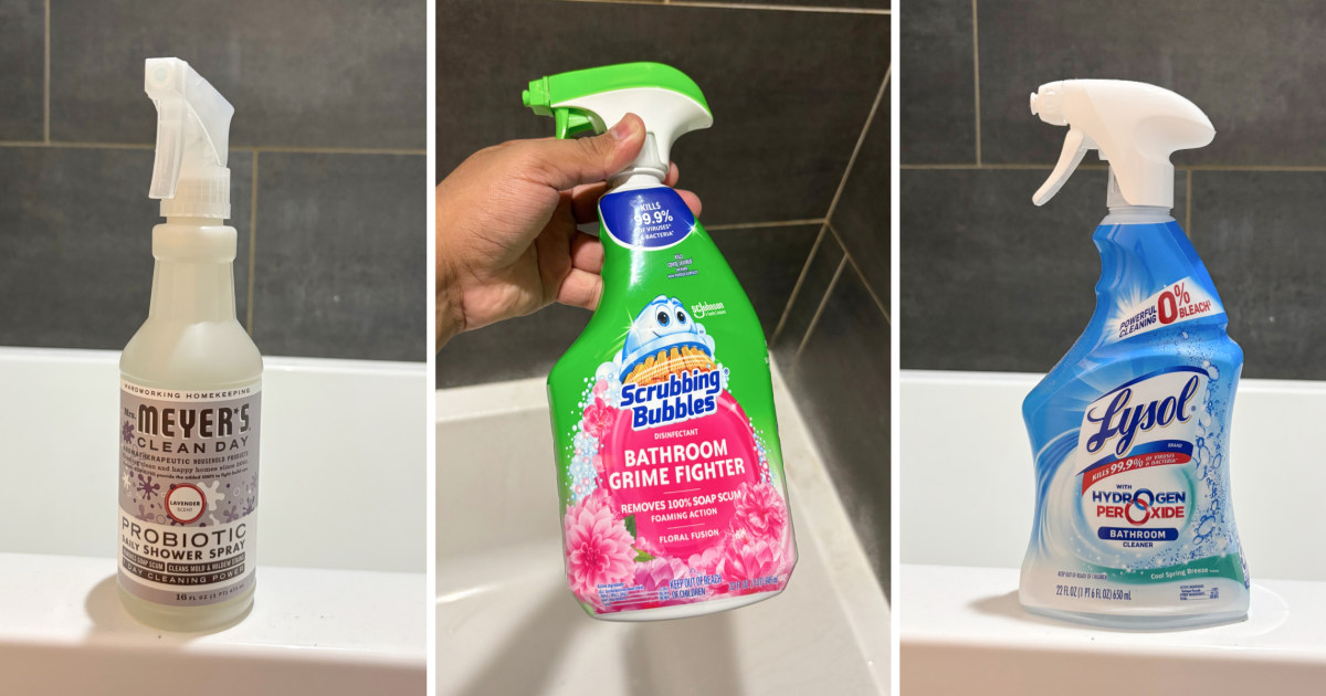 We tested 14+ shower cleaners, and the winner dissolved all the grime before I could even wipe it off