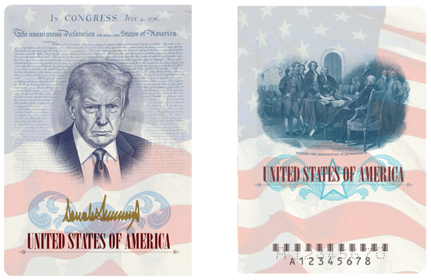 State Department planning new passport design with Trump's portrait
