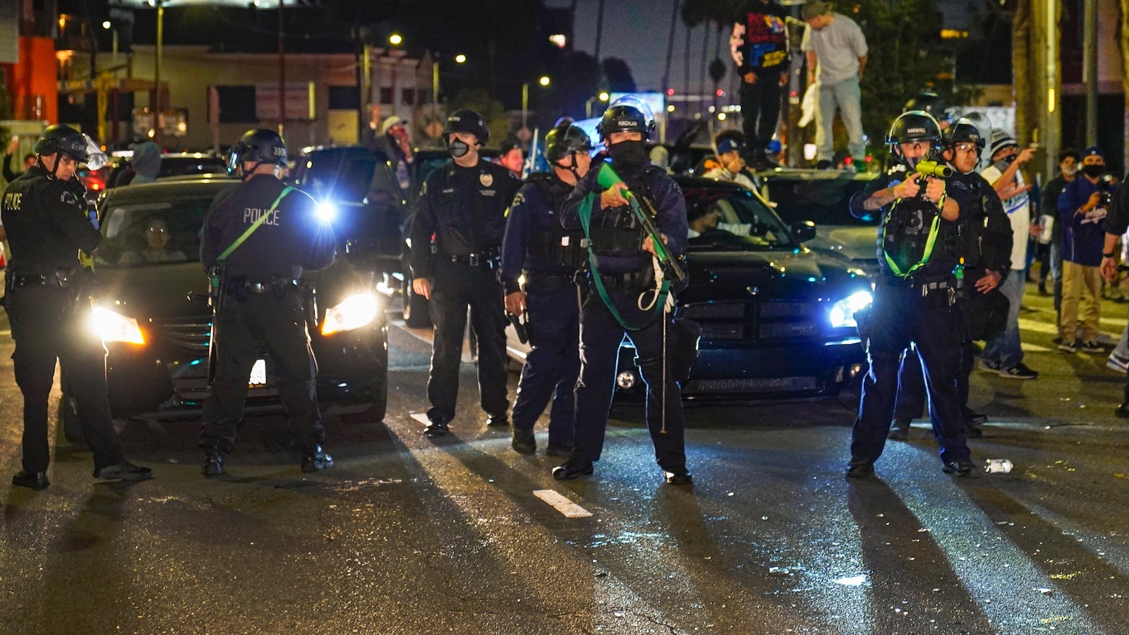 LA to pay $11.8M to man blinded by police projectile during Dodgers celebration