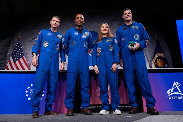 Artemis II astronauts join "CBS Mornings" for a special live hour Friday