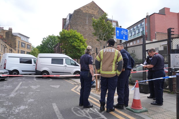 U.K. counter-terror police investigate arson at former synagogue