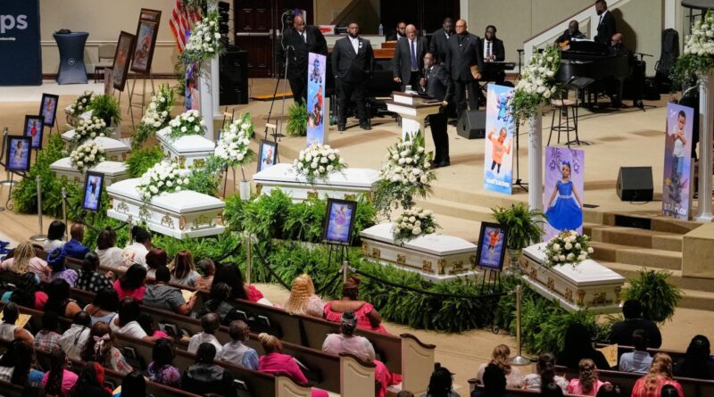 8 children killed in Louisiana mass shooting remembered at funeral